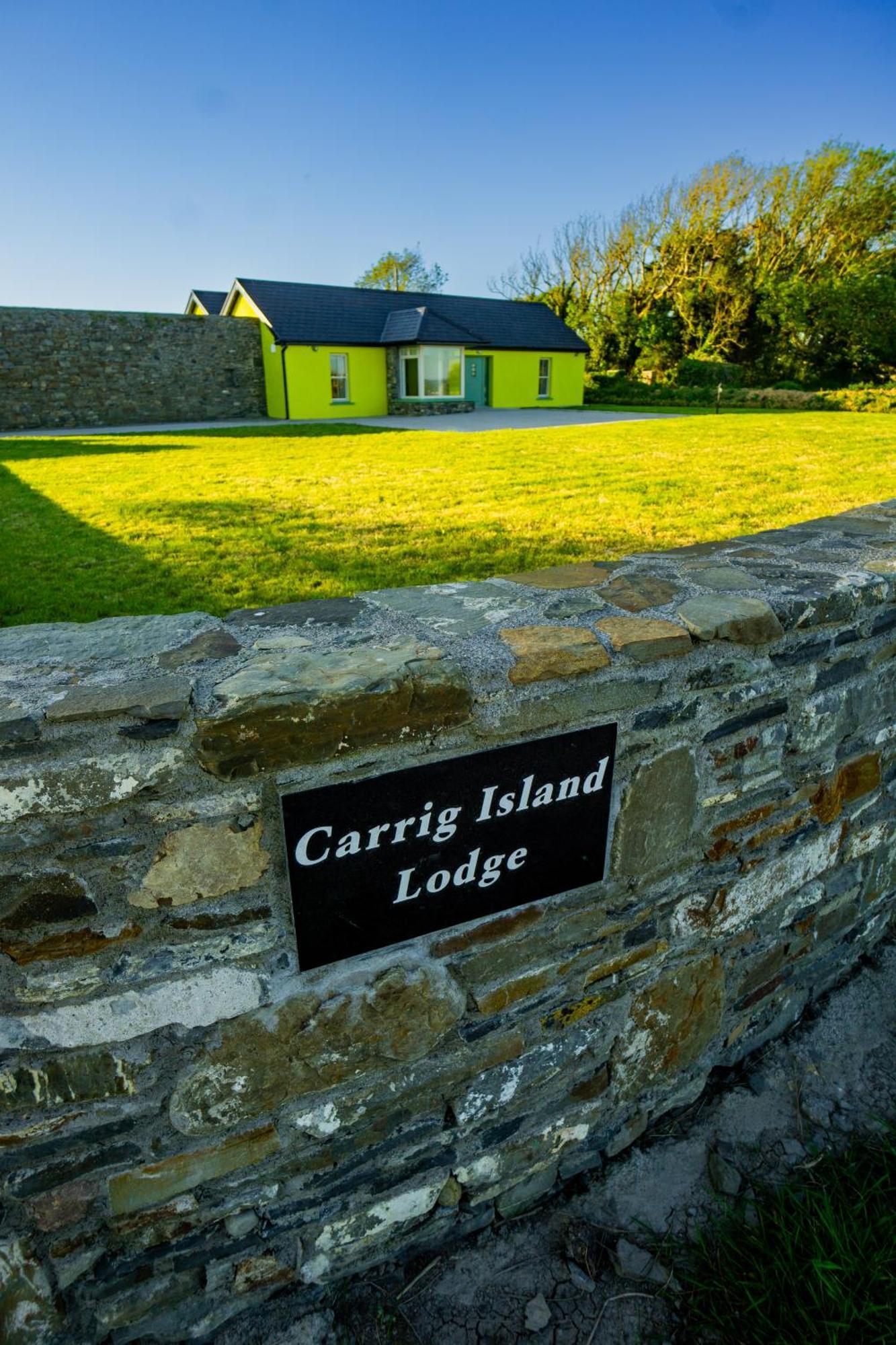 Carrig Island Lodge Ballylongford Exterior foto
